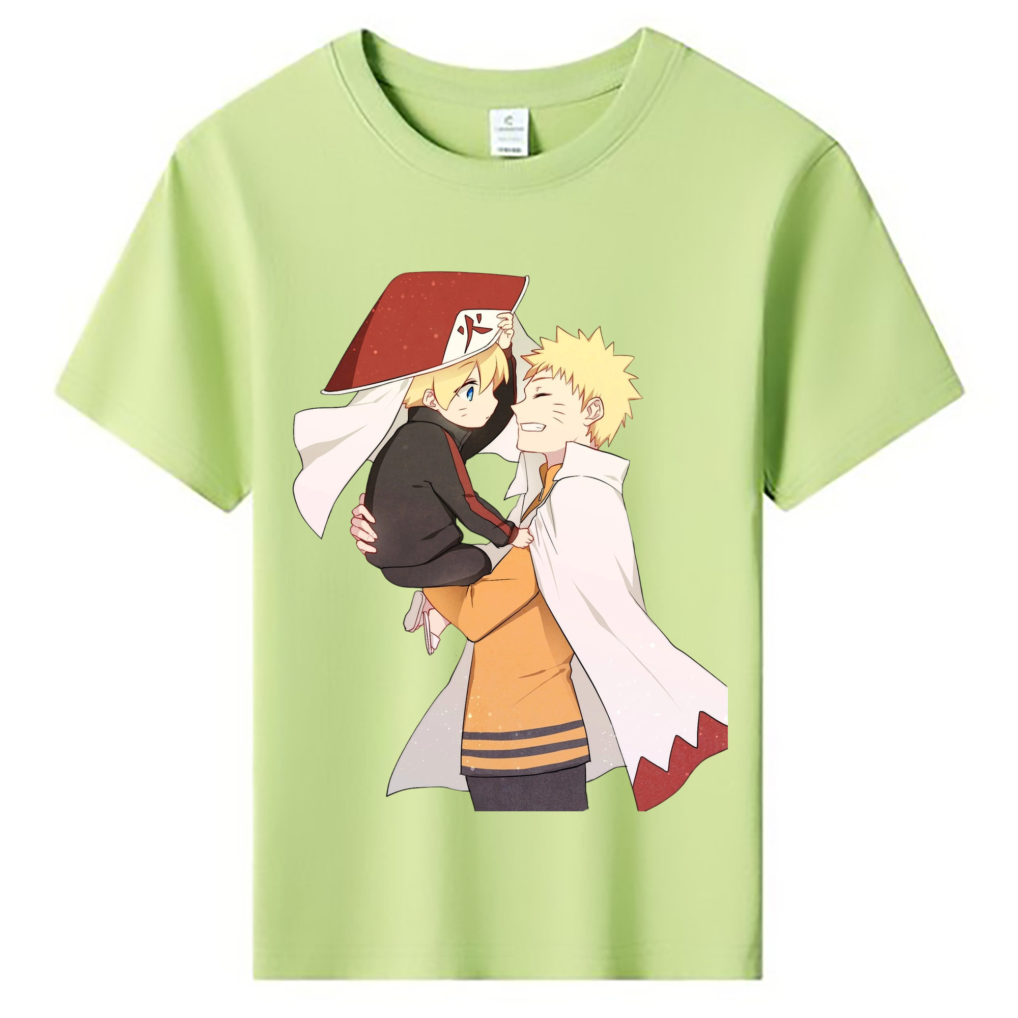 （画像用） NARUTO -ナルト- うずまき ナルト Uzumaki Naruto 綿100％キッズTシャツ（フロントプリント）